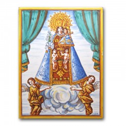 Azulejo Virgen de los...