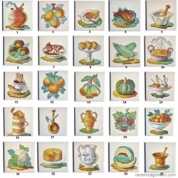 Azulejo bodegón cocina